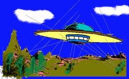 East Texas Alien Flyover