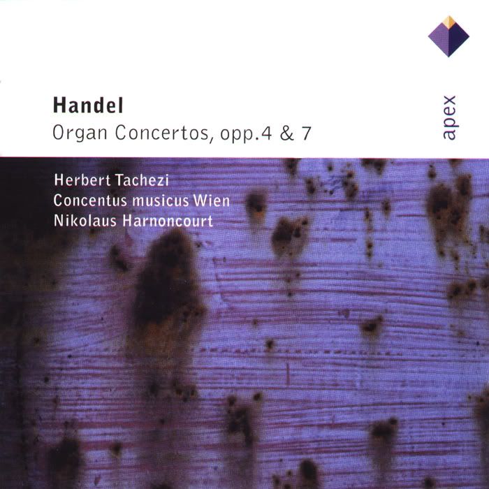 Concentus musicus Wien - George Frideric Handel - Organ Concertos, Op.4 and Op.7 (2 CDs)
