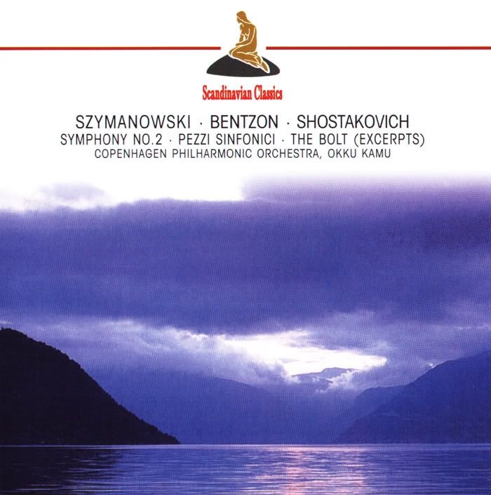 Copenhagen Philharmonic Orchestra - Copenhagen Philharmonic Orchestra - Szymanowski, Bentzon, Shostakovich