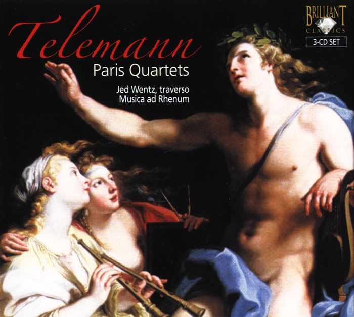 Musica ad Rhenum - Georg Philipp Telemann - Paris Quartets (3 CDs)