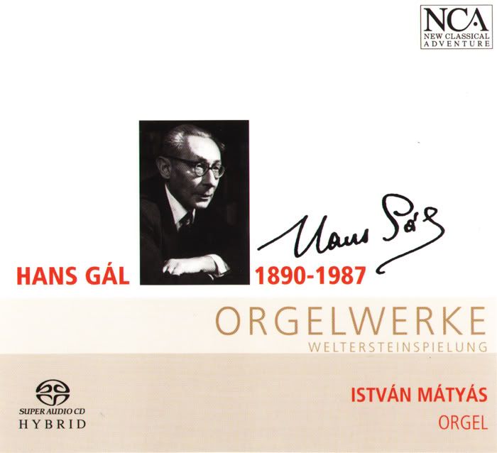 Istvan Matyas - organ, Orchester Wiener Akademie - Hans Gal - Organ Works