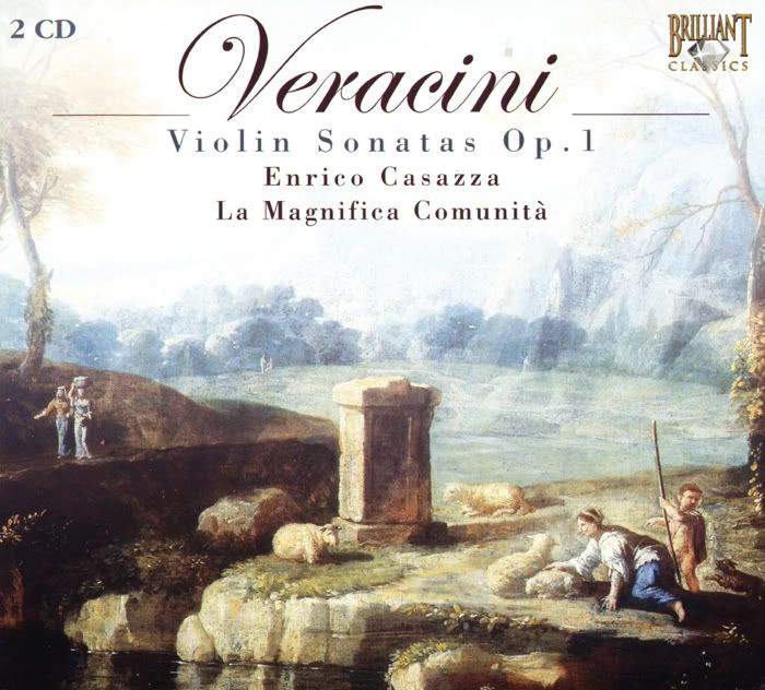 La Magnifica Comunita, Roberto Loreggian - harpsichord - Francesco Maria Veracini - Violin Sonatas (2CDs)