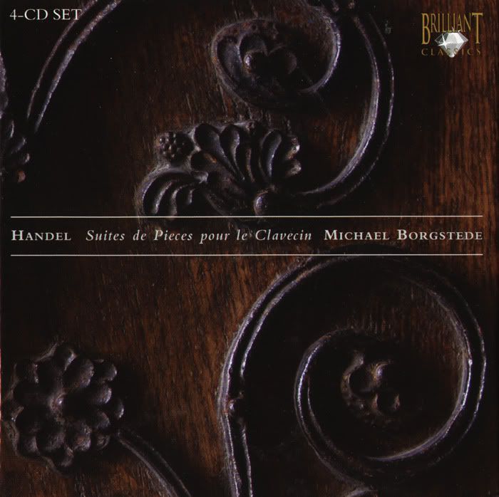 Michael Borgstede - harpsichord - George Frideric Handel - Complete Harpsichord Suites (4 CDs Box Set)