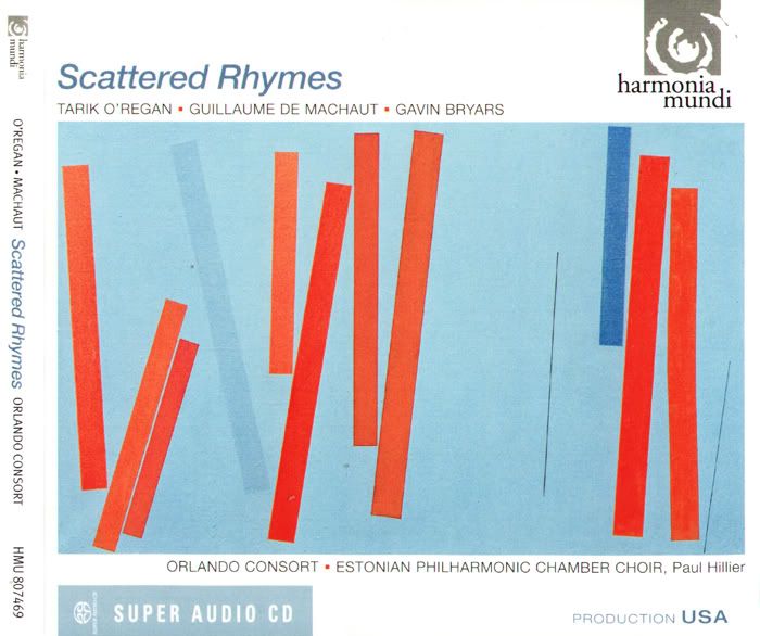 The Orlando Consort, Estonian Philharmonic Chamber Choir, Paul Hillier - conductor - The Orlando Consort - Scattered Rhymes