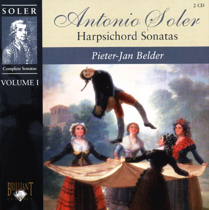 Pieter-Jan Belder - harpsichord - Antonio Soler - Complete Harpsichord Sonatas, Vol.1 (2 CDs)