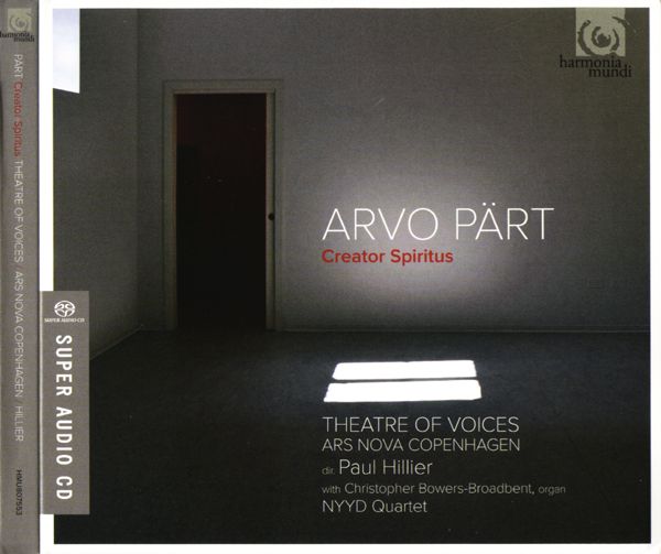 Theatre of Voices, Ars Nova Copenhagen, Paul Hillier - conductor - Arvo Part - Creator Spiritus