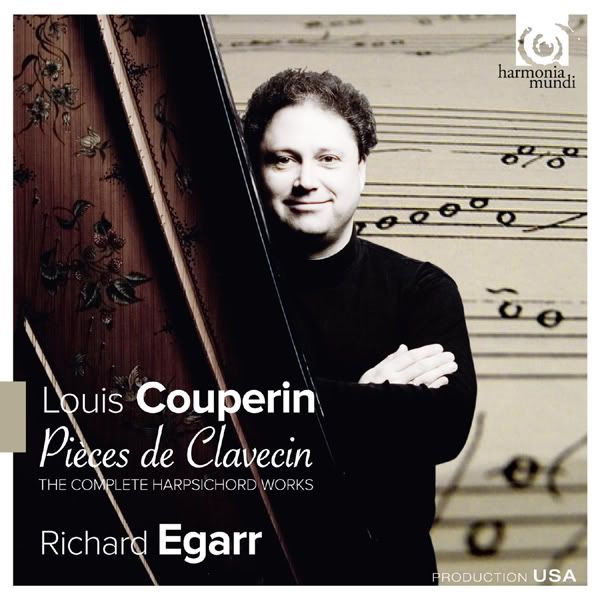 Richard Egarr - harpsichord - Louis Couperin - The Complete Harpsichord Works (4 CDs)