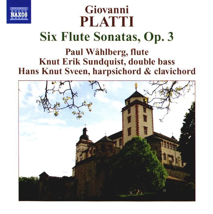 Wahlberg, Sundquist, Sveen - Giovanni Benedetto Platti - Six Flute Sonatas, Op.3