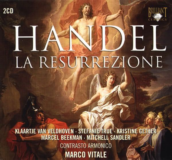 Contrasto Armonico, Marco Vitale - conductor - George Frideric Handel - La Resurrezione (2 CDs)