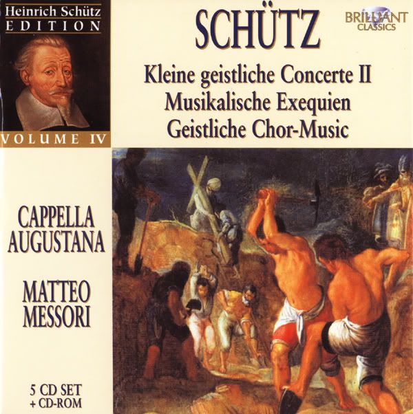 Cappella Augustana, Matteo Messori - organ, conductor - Heinrich Schutz - Schutz Edition, Vol.4 (5 CDs)