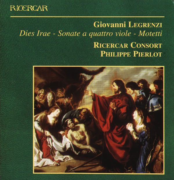 Ricercar Consort, Philippe Pierlot - conductor - Giovanni Legrenzi - Dies Irae, Sonata a quattro viole, Motetti