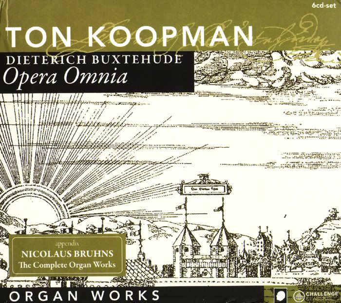 Ton Koopman - organ - Dieterich Buxtehude - Organ Works (6 CDs Box Set)