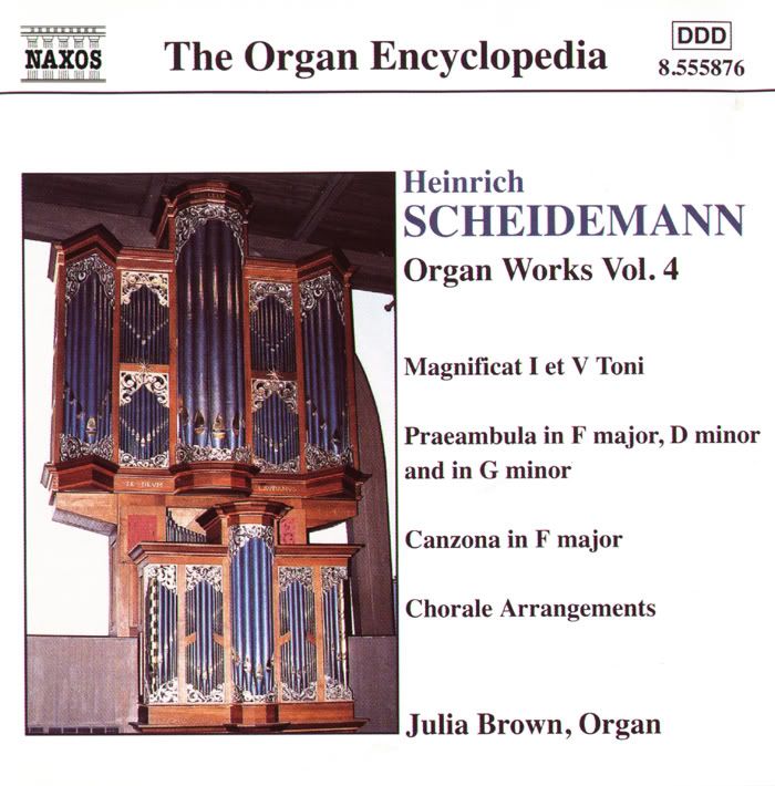 Julia Brown - organ - Heinrich Scheidemann - Organ Works, Vol.4