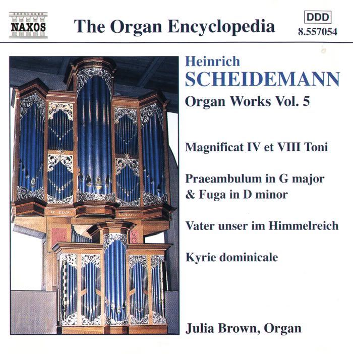 Julia Brown - organ - Heinrich Scheidemann - Organ Works, Vol.5