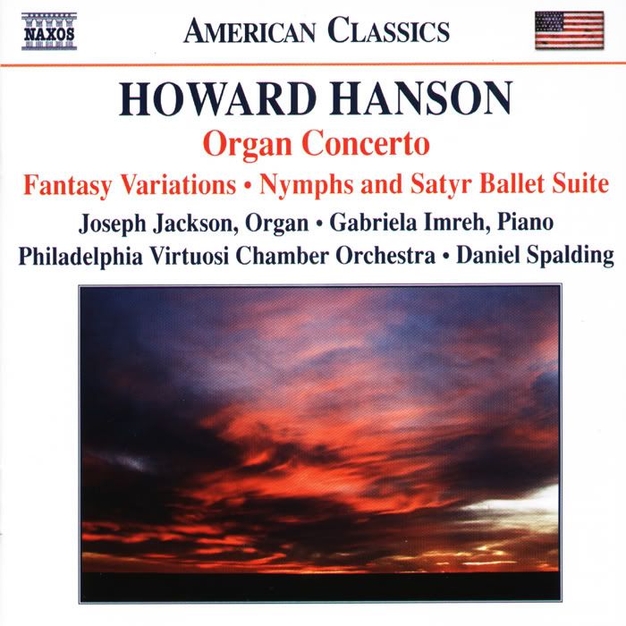 Philadelphia Virtuosi Chamber Orchestra, Daniel Spalding - conductor - Howard Hanson - Organ Concerto