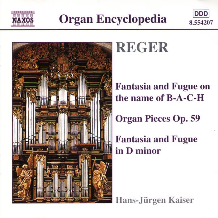 Hans-Jurgen Kaiser - organ - Max Reger - Organ Works, Vol.3