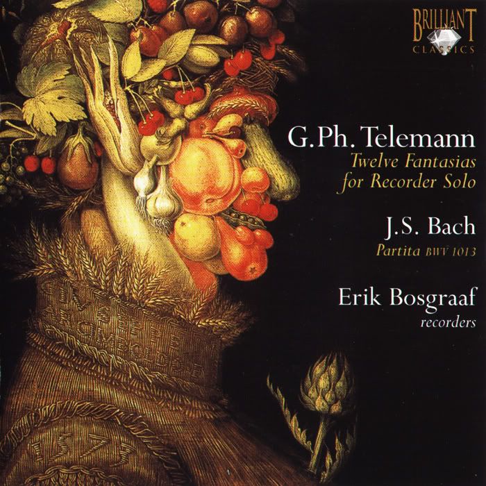 Erik Bosgraaf - recorders - Georg Philipp Telemann - Twelve Fantasias for Recorder Solo