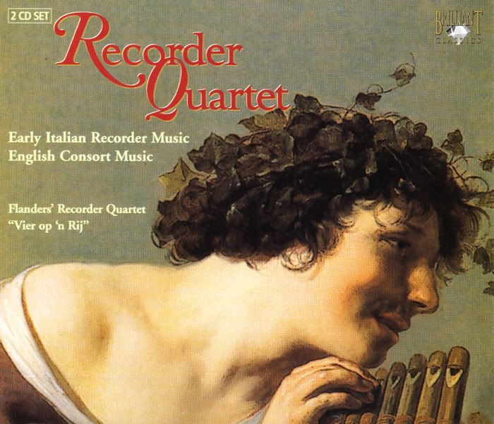 Flanders Recorder Quartet, Viola da Gamba Consort - Recorder Quartet - Early Italian Recorder Music, English Consort Music (2 CDs)