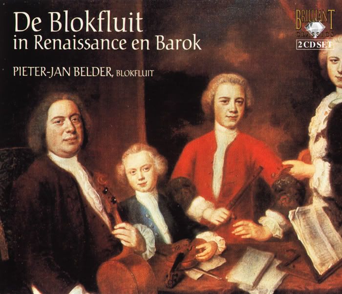 Pieter-Jan Belder - recorder, Rainer Zipperling - cello, viola da gamba, Menno van Delft - harpsichord, organ - The Art of the Recorder - In Renaissance and Baroque (2 CDs)