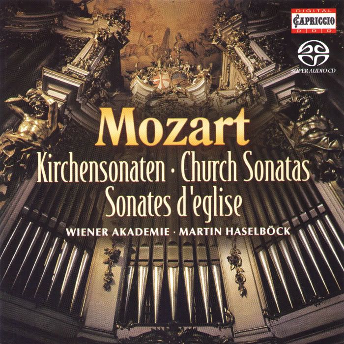 Wiener Akademie, Martin Haselbock - organ and conductor - Wolfgang Amedeus Mozart - Complete Church Sonatas