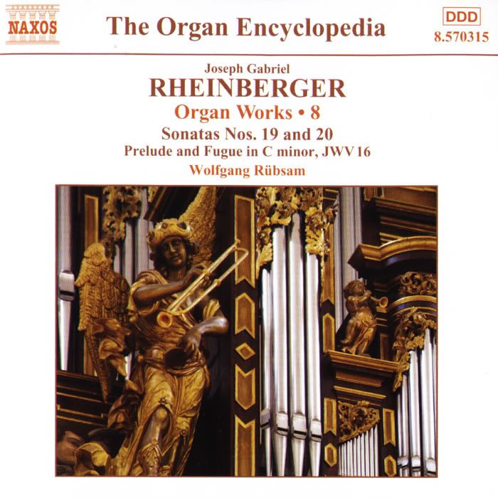 Wolfgang Rubsam - organ - Joseph Gabriel Rheinberger - Complete Organ Works (8 CDs)