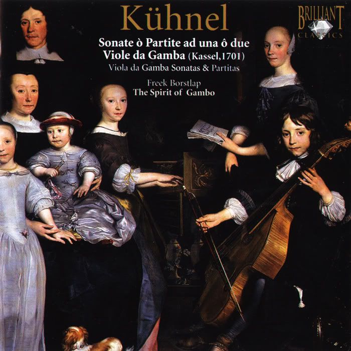 The Spirit of Gambo - August Kuhnel - Viola da Gamba Sonatas and Partitas