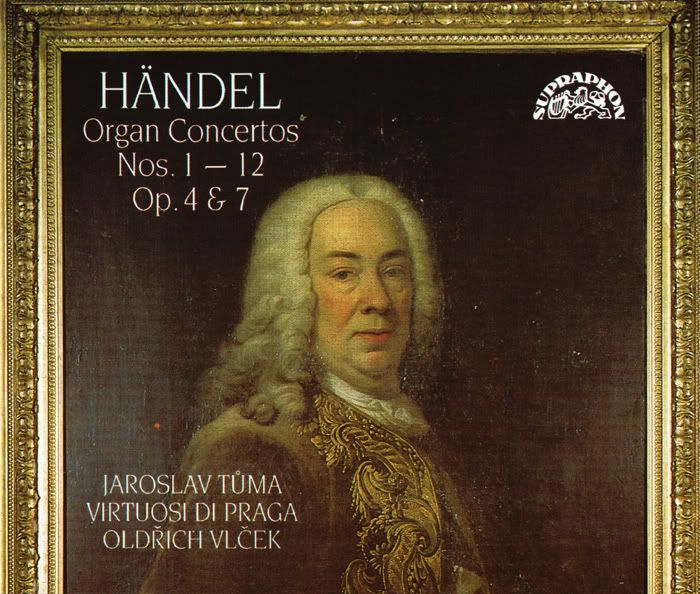 Virtuosi di Praga, Jaroslav Tuma - organ - George Frideric Handel - Organ Concertos (3 CDs Box Set)