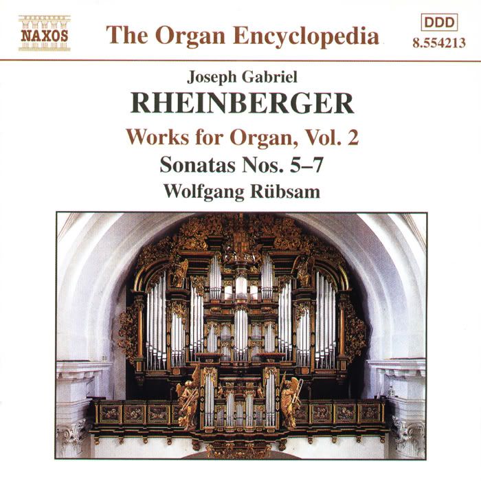 Wolfgang Rubsam - organ - Joseph Gabriel Rheinberger - Organ Works, Vol.2