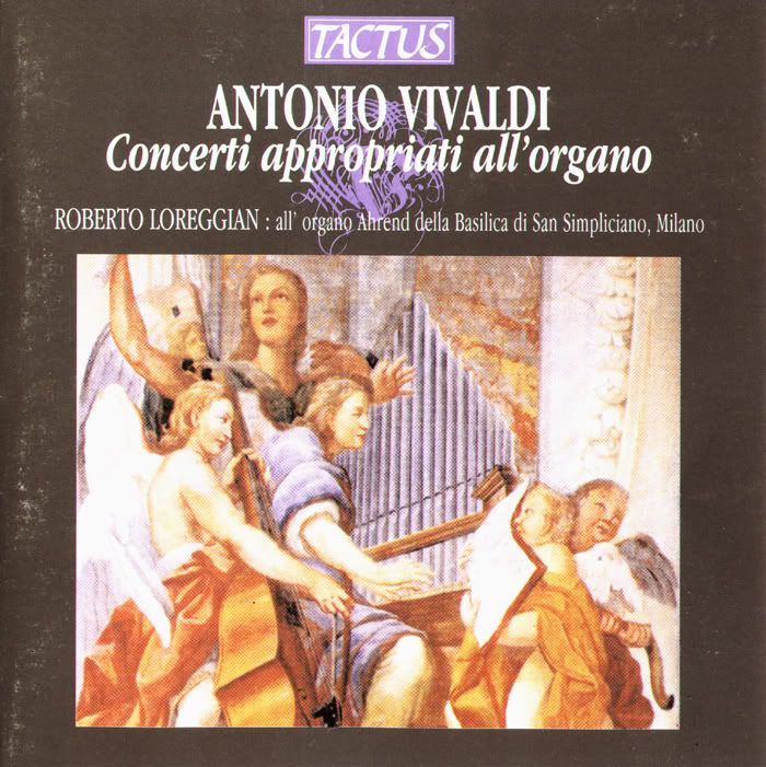 Roberto Loreggian - organ - Antonio Vivaldi - Concerti appropriati all'organo