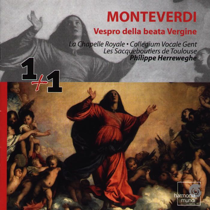 La Chapelle Royale, Collegium Vocale Gent, Philippe Herreweghe - Claudio Monteverdi - Vespro della Beata Vergine (2 CDs)