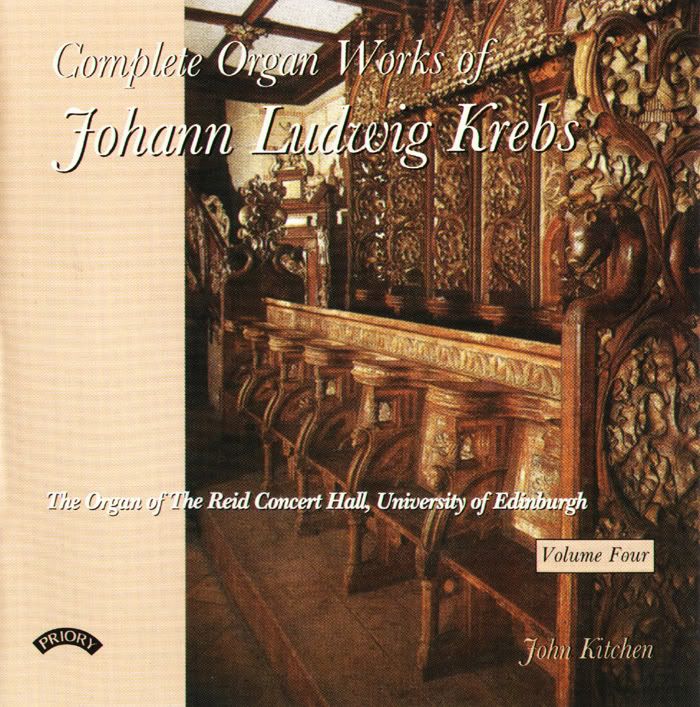 John Kitchen - organ - Johann Ludwig Krebs - Complete Organ Works, Vol.4 (6 CDs Box Set)