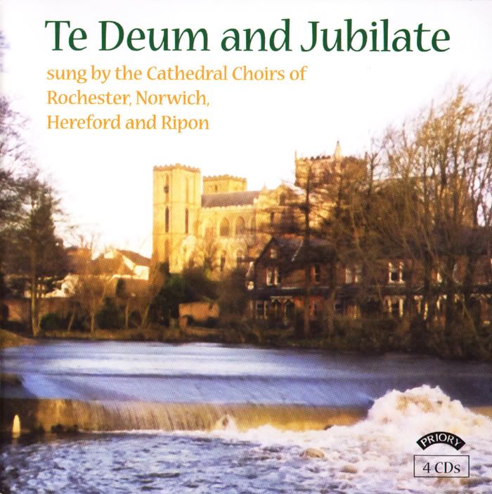 The Cathedral Choirs of Rochester, Norwich, Hereford and Ripon - The Cathedral Choirs of Rochester, Norwich, Hereford and Ripon - Te Deum and Jubilate (4 CDs)