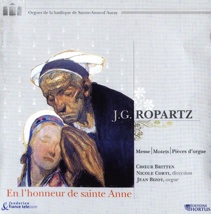 Choeur Britten, Jean Bizot - organ - Joseph Guy Ropartz - En l'honneur de sainte Anne