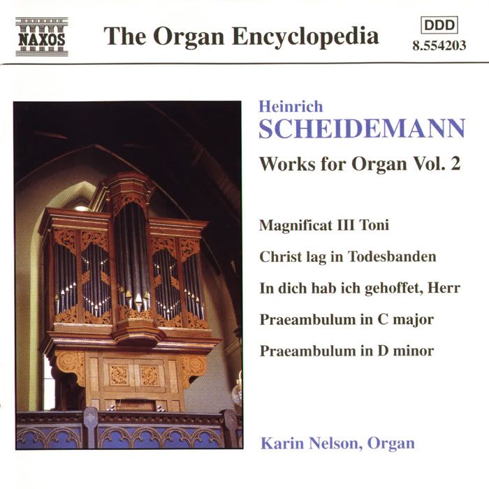 Karin Nelson - organ - Heinrich Scheidemann - Organ Works, Vol.2