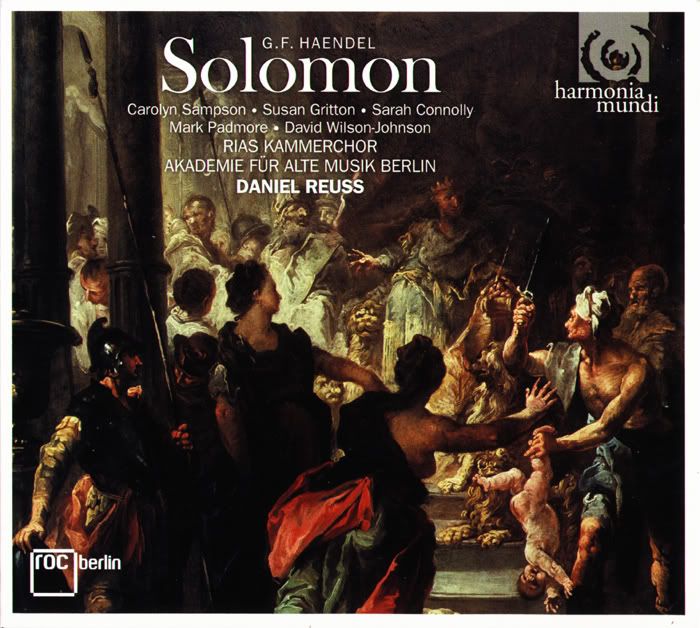 Berlin RIAS Chamber Chorus, Academy for Ancient Music Berlin - George Frideric Handel - Solomon Oratorio (2 CDs)