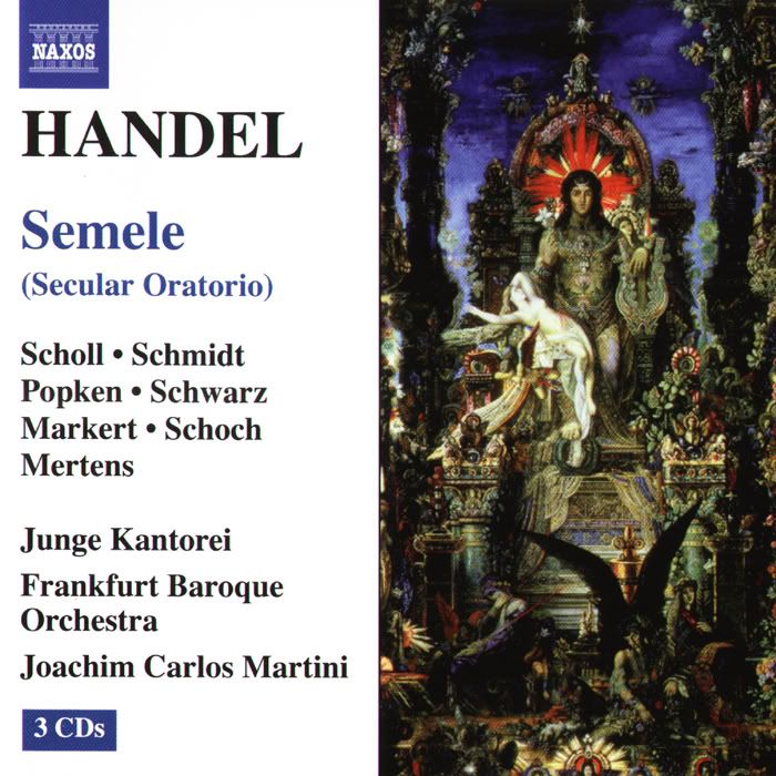 Junge Kantorei, Frankfurt Baroque Orchestra - George Frideric Handel - Semele (3 CDs)