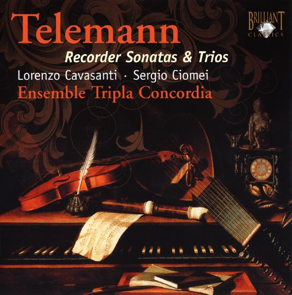 Ensemble Tripla Concordia - Georg Philipp Telemann - Recorder Sonatas and Trios