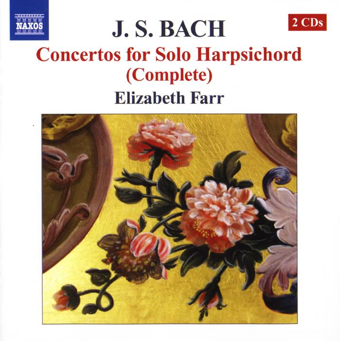 Elizabeth Farr - harpsichord - J.S. Bach - Complete Concertos for Solo Harpsichord (2 CDs)