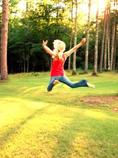 Girl Jumping In Air Pictures, Images and Photos
