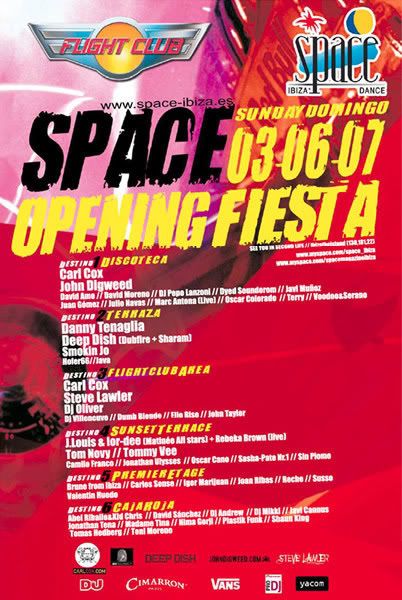 Space ibiza opening party