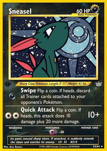 Sneasel Card