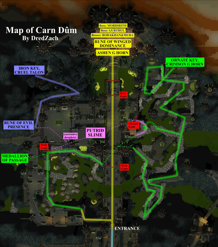 carn dum map