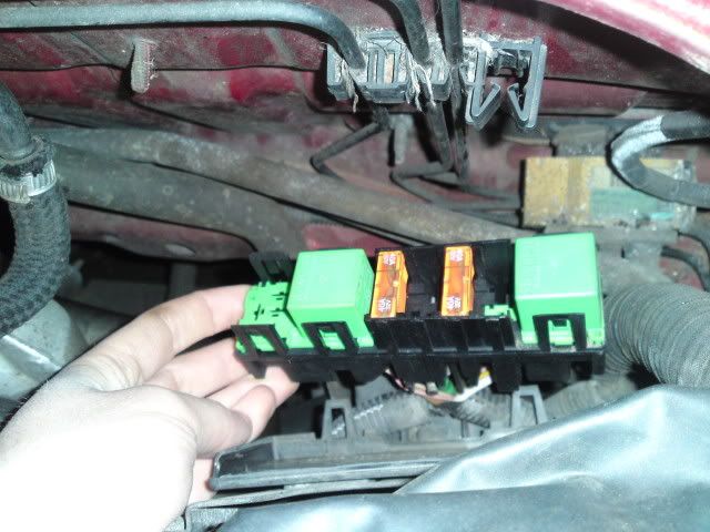 Peugeot 306 Hdi Fuse Box Diagram. relay in the fusebox under