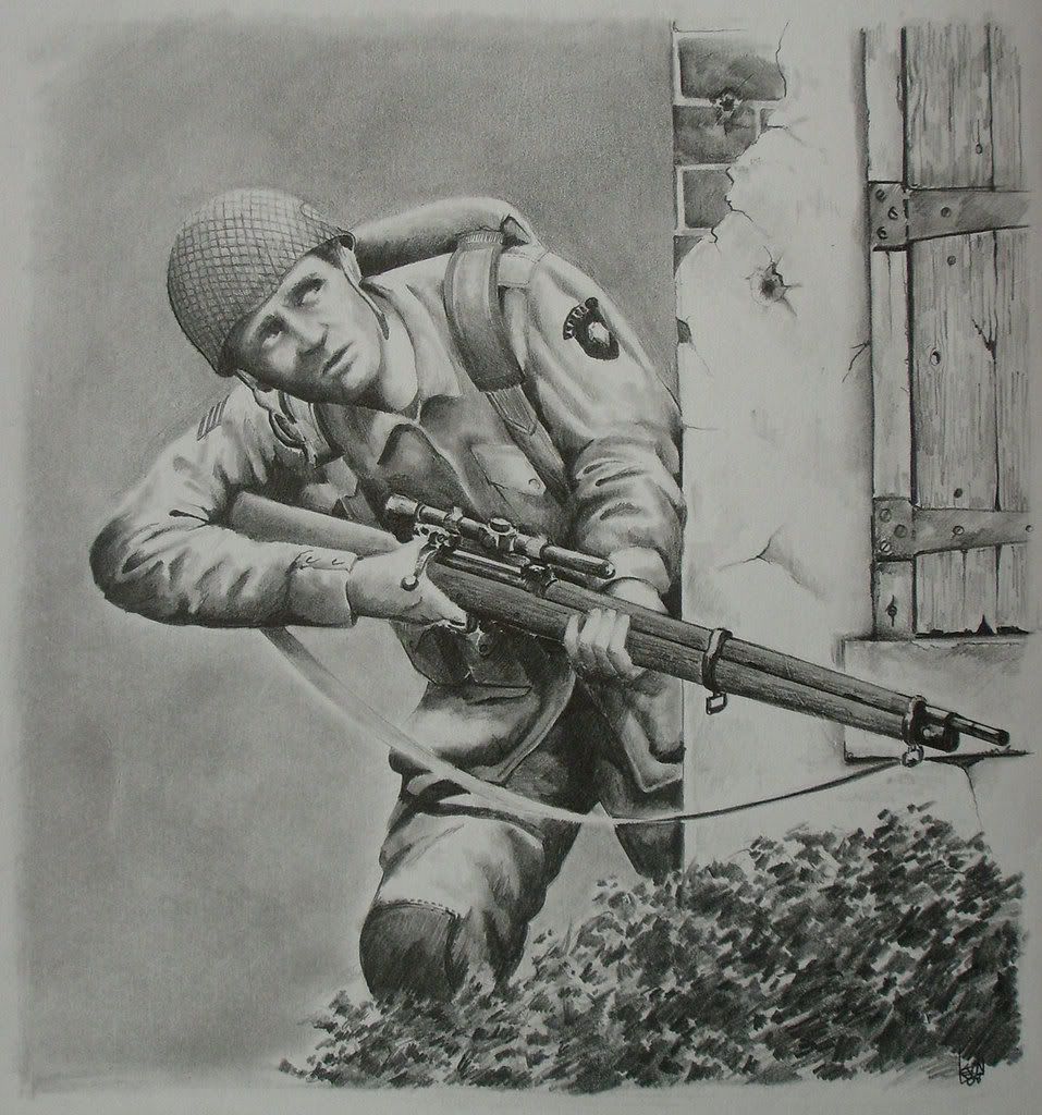 sniper gun drawing