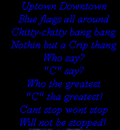 Crip Poem