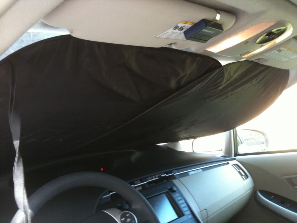 Nissan quest windshield visor