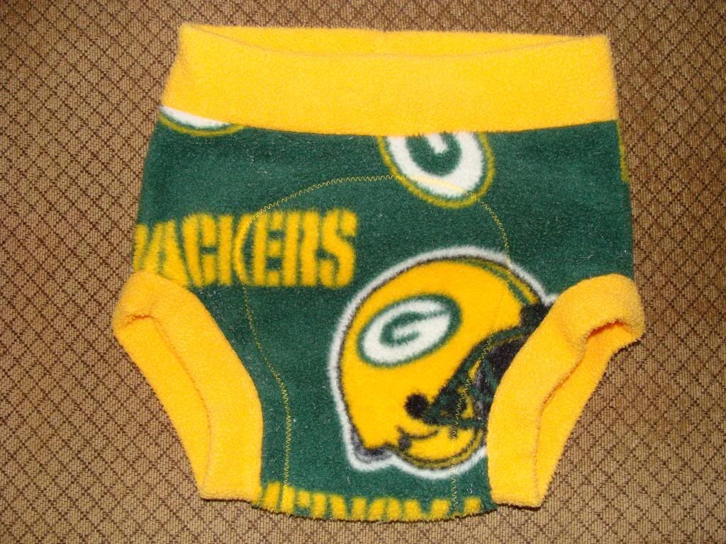 Green Bay Packers fleece soaker, PPD Green Bay Packers fleece soaker, PPD