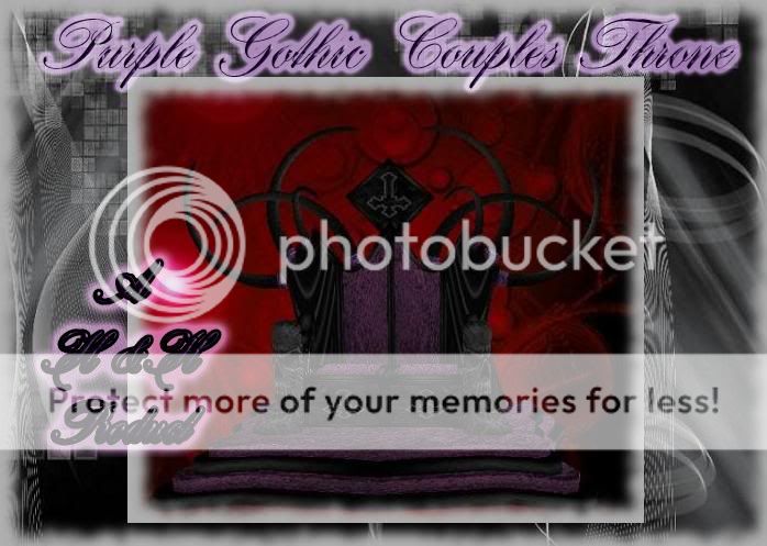 Purple Gothic Throne