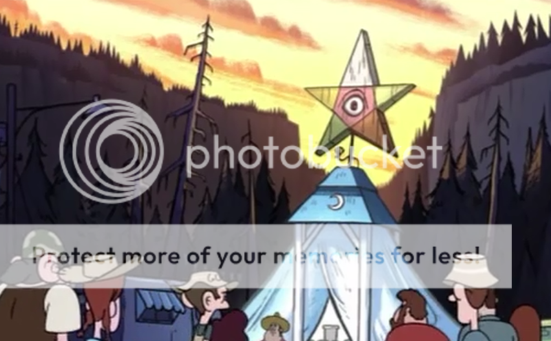 Image from the title screen : r/gravityfalls