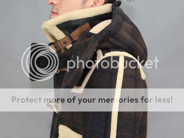 BURBERRY PRORSUM 11AW NWT MONTGOMERY CHECKED WOOL COAT  